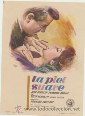  Foglietti di film di film antichi di cinema: La piel suave. Sencillo de Capitolio. &iexcl;IMPECABLE!