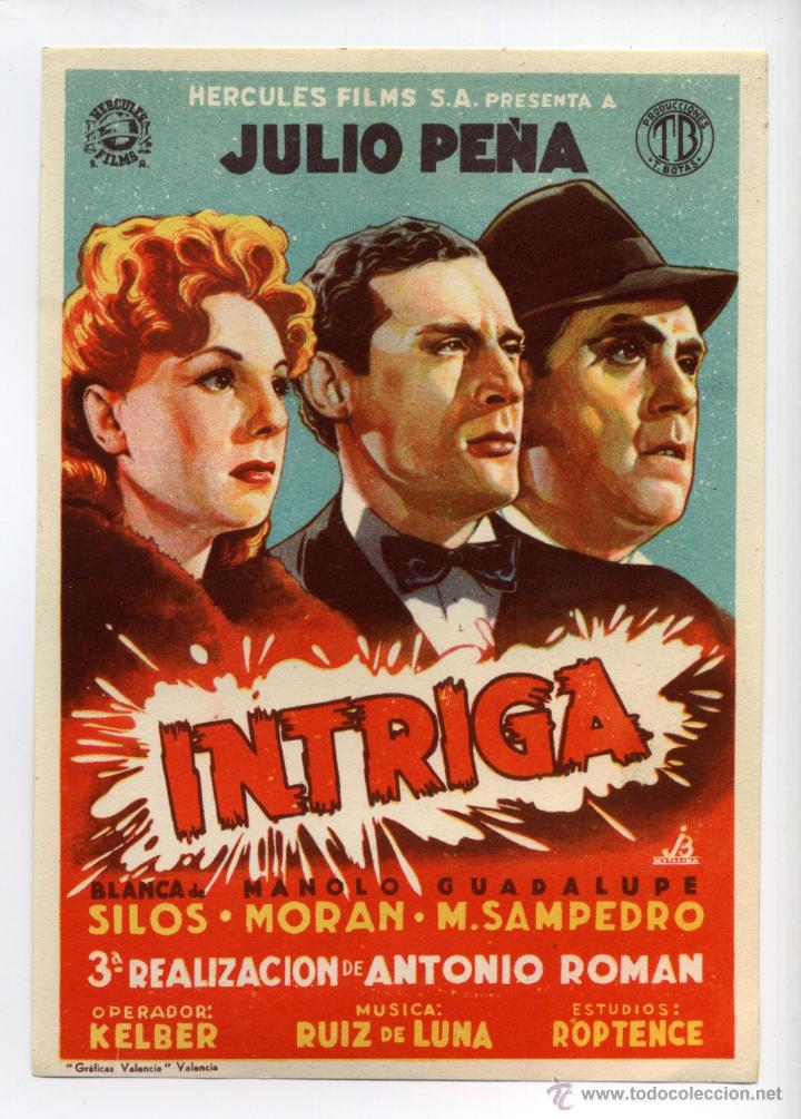 Cine: INTRIGA, con Julio Pe&ntilde;a. - Foto 1