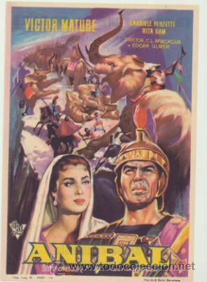 Cine: Anibal. Sencillo de Cire Films. Ideal Cine - Angl&eacute;s  1962.  &iexcl;IMPECABLE! - Foto 1