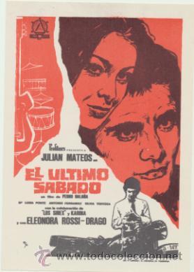 Cine: El &uacute;ltimo S&aacute;bado. Sencillo de Delta Films. - Foto 1