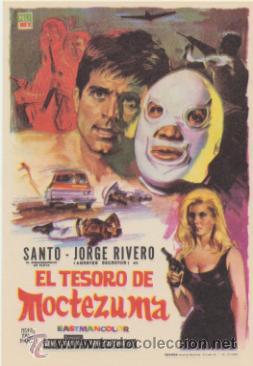 Cine: El Tesoro de Moctezuma. Sencillo de Pelimex.  &iexcl;IMPECABLE! - Foto 1