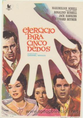 Cine: Ejercicio para cinco dedos. Sencillo de Intepeninsular. &iexcl;IMPECABLE! - Foto 1