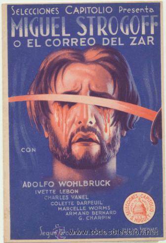 Cine: Miguel Strogoff. Doble de Capitolio. Cine Callao. - Foto 1