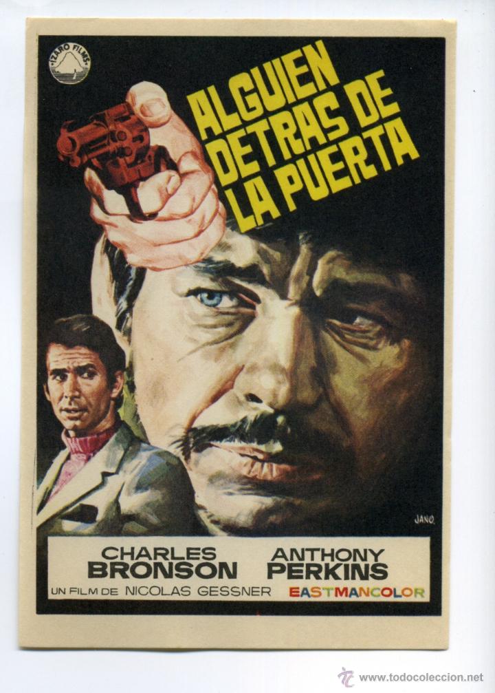 Cine: ALGUIEN DETR&Aacute;S DE LA PUERTA, con Charles Bronson. - Foto 1