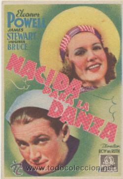 Cine: Nacida para la danza. Programa tarjeta de MGM. &iexcl;IMPECABLE! - Foto 1