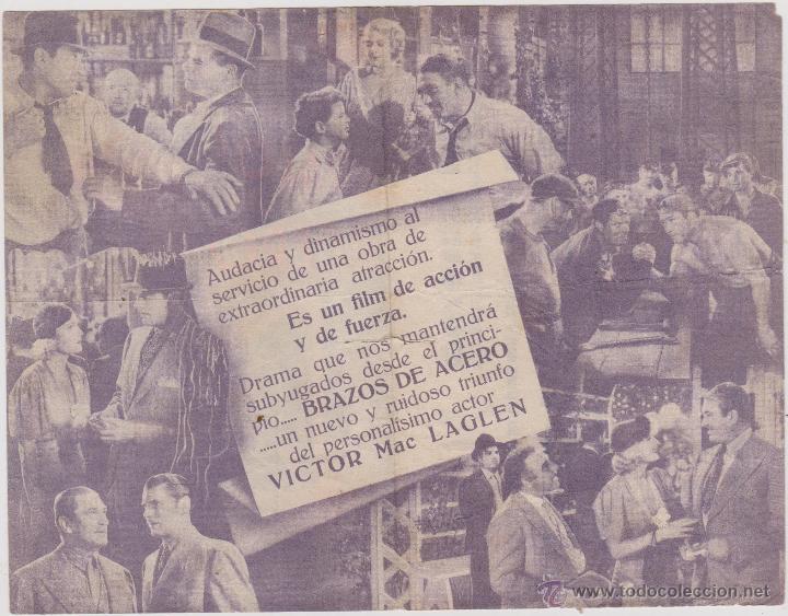 Cine: programas dobles de cine pelicula-brazos de acero - Foto 4