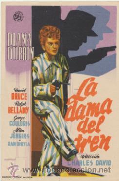 Cine: La Dama del tren. Sencillo de Astoria. - Foto 1