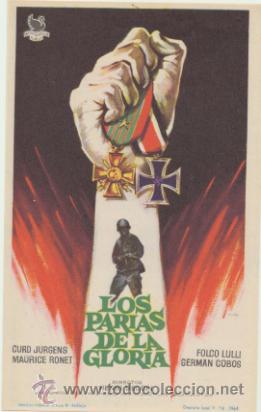 Cine: Los Parias de la gloria. Sencillo de Interpeninsular.  &iexcl;IMPECABLE! - Foto 1