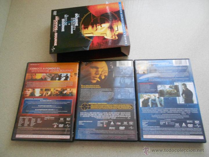 Cine: BOURNE ,EDICION COLECCIONISTA 3 DISCOS - Foto 2