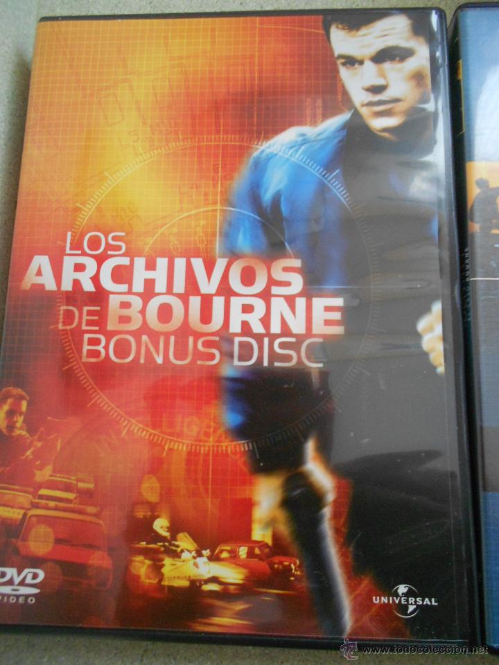Cine: BOURNE ,EDICION COLECCIONISTA 3 DISCOS - Foto 3
