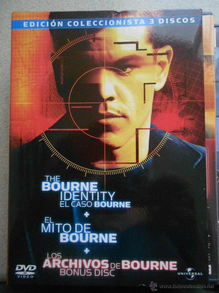 Cine: BOURNE ,EDICION COLECCIONISTA 3 DISCOS - Foto 6