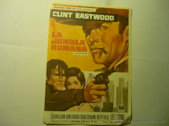 Cine: programa la jungla humana.-clint eastwood - Foto 1