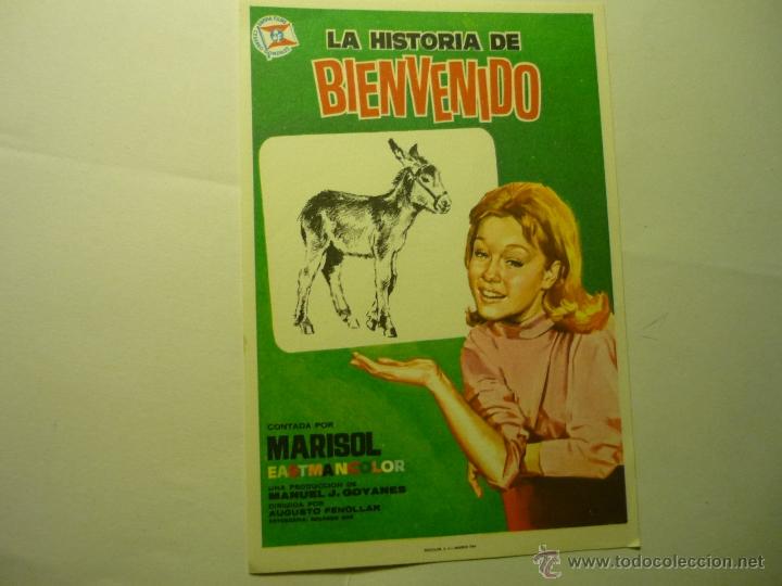 Cine: PROGRAMA LA HISTORIA DE BIENVENIDO. MARISOL - Foto 1