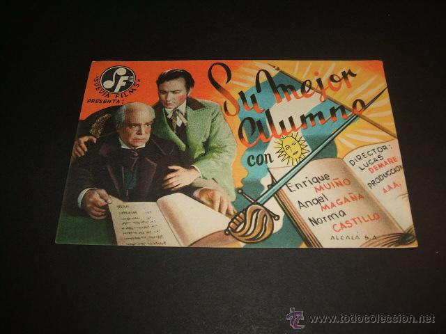 Cine: SU MEJOR ALUMNO PROGRAMA DE MANO - Foto 1