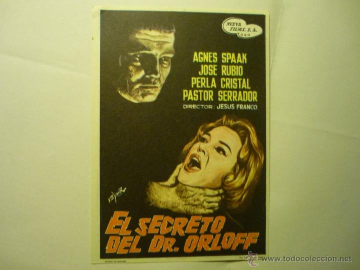 Cine: programa el secreto del dr.orloff- agnes spaak - Foto 1