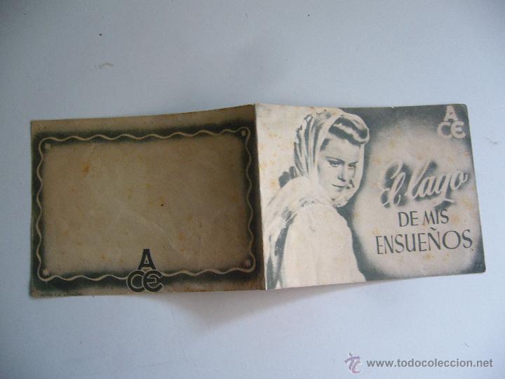 Cine: Folleto de mano doble. El lago de mis ensue&ntilde;os - Foto 1