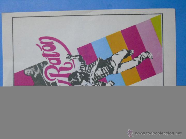Cine: PROGRAMA DE MANO. CINE. PEL&Iacute;CULA. JOHNNY RATON - Foto 1