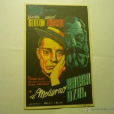 Folhetos de mão de filmes antigos de cinema: PROGRAMA EL MODERNO BARBA AZUL .-BUSTER KEATON -CINE VENECIA EMPRESA PROCAS. Lote 45745508