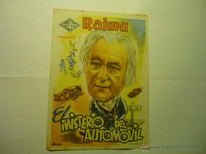 Cine: programa el misterio del automovil - raimu publicidad - Foto 1