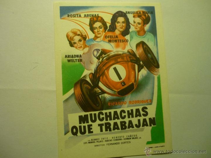 Cine: programa muchachas que trabajan.--rosita arenas - Foto 1