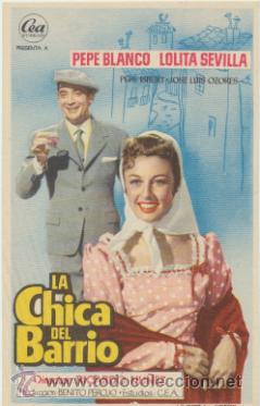 Cine: La Chica del Barrio. Sencillo de CEA.  &iexcl;IMPECABLE! - Foto 1