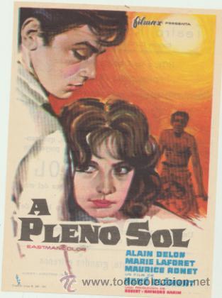  Foglietti di film di film antichi di cinema: A pleno sol. Sencillo de Filmax. Teatro Regio - Yecla. &iexcl;IMPECABLE!
