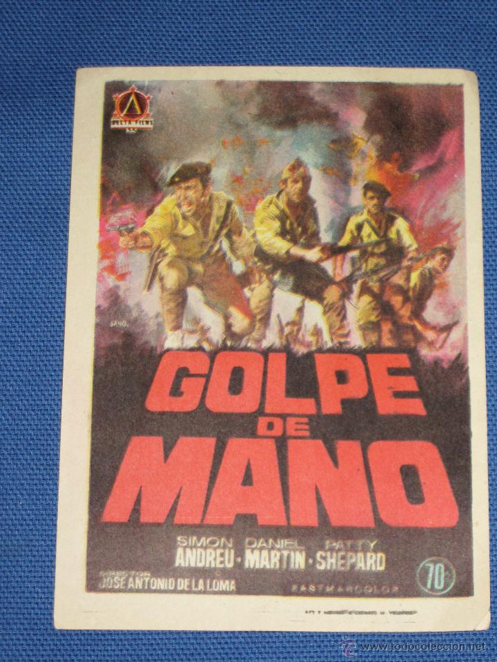Cine: PROGRAMA DE MANO - GOLPE DE MANO - Foto 1