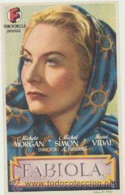 Cine: Fabiola. Sencillo de Fim&oacute;fono.   &iexcl;IMPECABLE! - Foto 1