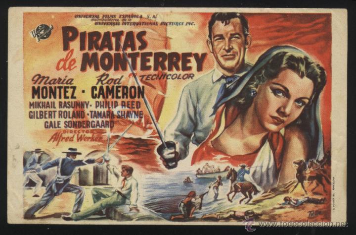 Kino: Q-04511- PIRATAS DE MONTERREY (Pirates of Monterey) (PEQUE&Ntilde;O) Maria Montez - Rod Cameron