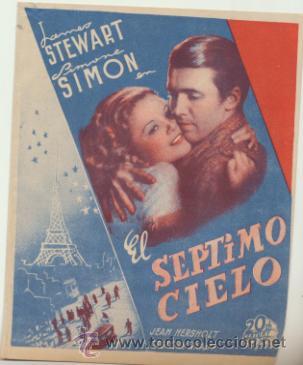 Kino: El S&eacute;ptimo Cielo. doble de 20TH Century fox.  Coliseo Olympia  1943.