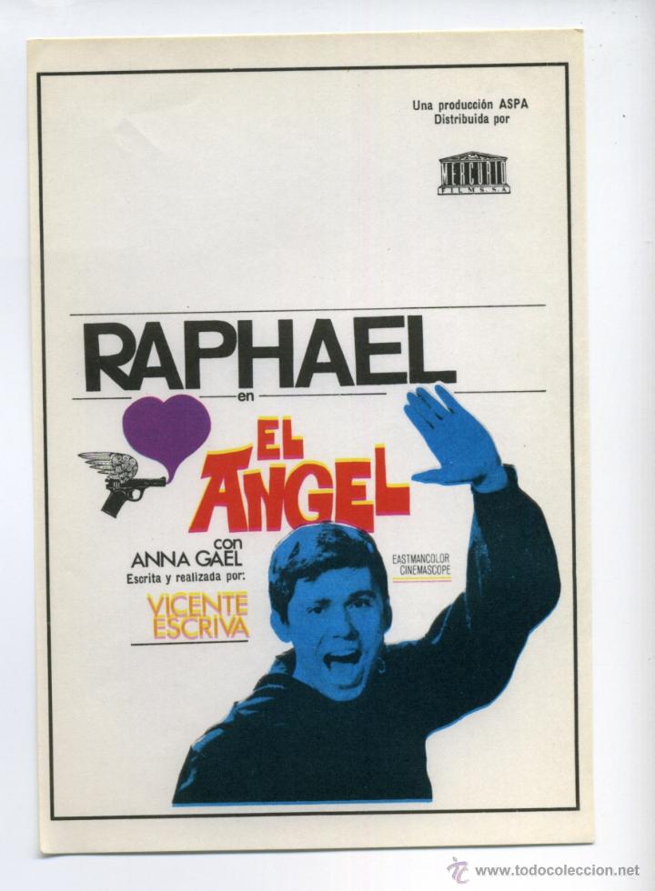 Cine: EL ANGEL, con Raphael. - Foto 1