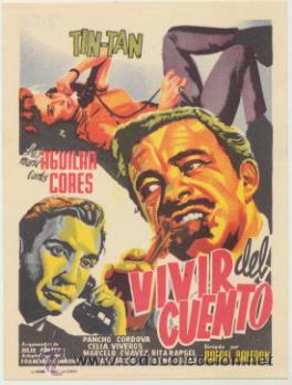 Cine: Vivir del cuento. Tin Tan. Sencillo. - Foto 1