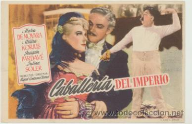 Cine: Caballer&iacute;a del Imperio. Programa sencillo. - Foto 1