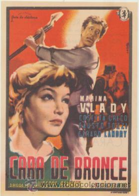 Cine: Cara de Bronce. programa sencillo.  Teatro Regio - Yecla .  &iexcl;IMPECABLE! - Foto 1