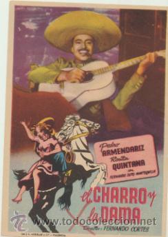 Cine: El Charro y la Dama. Sencillo sin distribuidora. - Foto 1