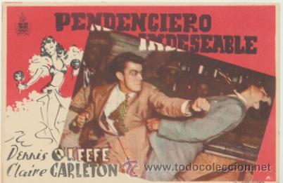 Cine: Pendenciero Indeseable. Sencillo de Invicta. - Foto 1