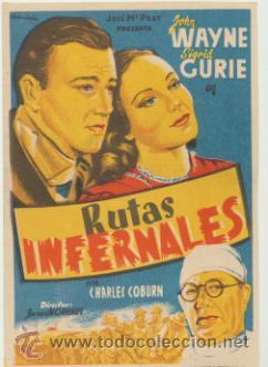 Cine: Rutas Infernales. Programa sencillo. - Foto 1