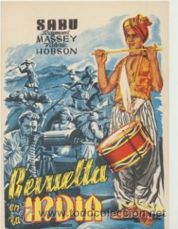 Cine: Revuelta en la India. Sencillo sin distribuidora.  &iexcl;IMPECABLE! - Foto 1