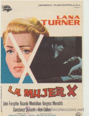 Cine: La Mujer X. Sencillo de Universal.  &iexcl;IMPECABLE! - Foto 1