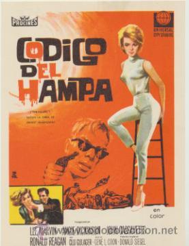 Cine: C&oacute;digo del hampa.Sencillo de Procines.  &iexcl;IMPECABLE! - Foto 1
