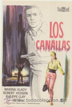 Cine: Los Canallas. Sencillo de Procines. &iexcl;IMPECABLE! - Foto 1