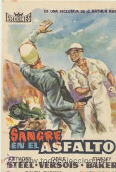 Cine: Sangre en el asfalto. Sencillo de Procines. - Foto 1
