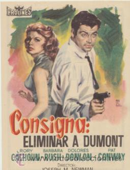 Cine: Consigna: Eliminar a Dumont. Sencillo de Procines.  Gran Teatro Iris.  &iexcl;IMPECABLE! - Foto 1