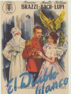 Cine: El Diablo Blanco. Sencillo de Procines. &iexcl;IMPECABLE! - Foto 1