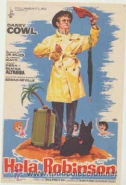 Cine: Hola, Robinson. Sencillo de columbia.  &iexcl;IMPECABLE! - Foto 1