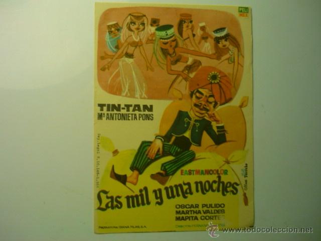 Cine: programa las mil y una noches.-tin tan - Foto 1