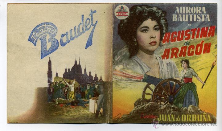 Cine: AGUSTINA DE ARAG&Oacute;N, con Aurora Bautista. - Foto 1