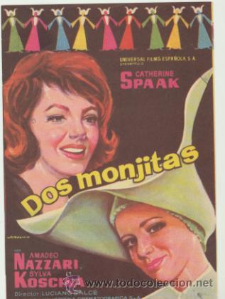 Cine: Dos monjitas. Sencillo de Universal.  &iexcl;IMPECABLE1 - Foto 1