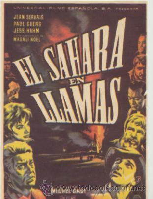 Cine: El Sahara en llamas. Sencillo de Universal. - Foto 1