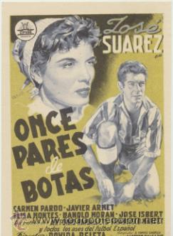 Cine: Once pares de botas.Sencillo de Cifesa. &iexcl;IMPECABLE! - Foto 1